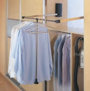 pull out wardrobe clothers hanger